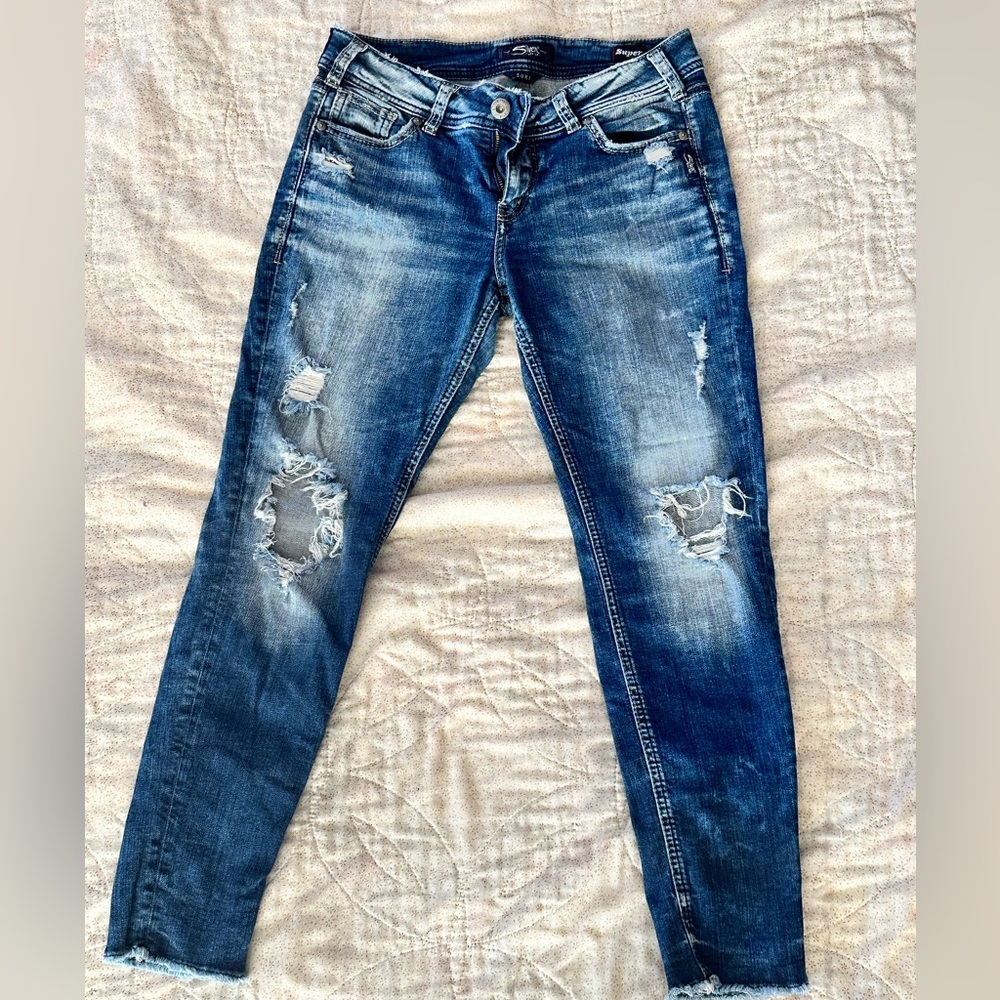 Silver Suki super stretch 31x27 1/2